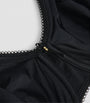 Black Fuller Figure Underwired Bra