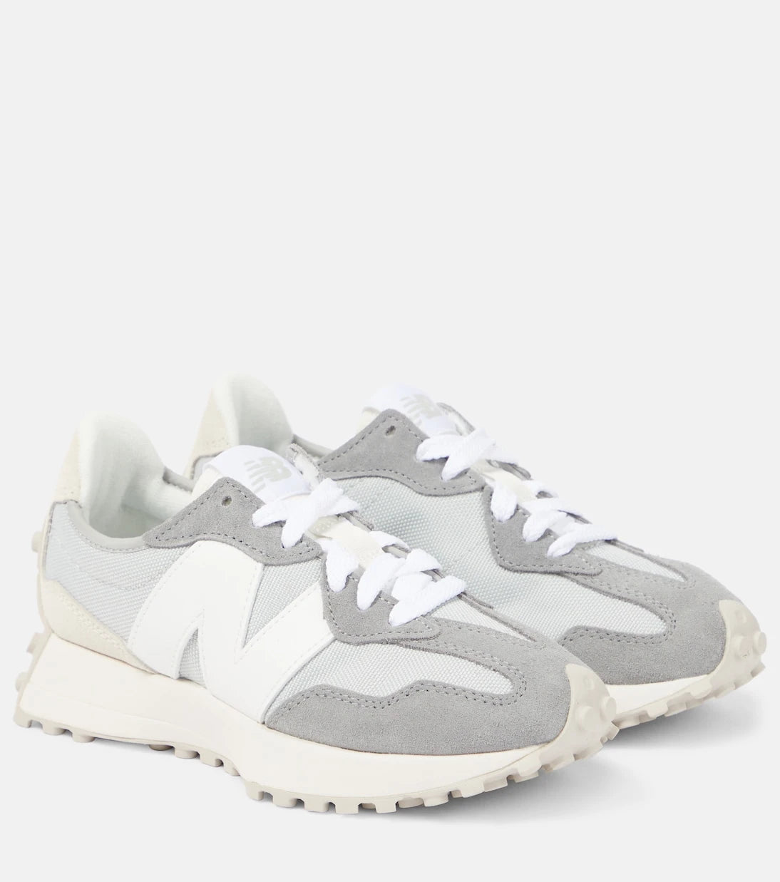 New Balance - 327 suede-trimmed sneakers