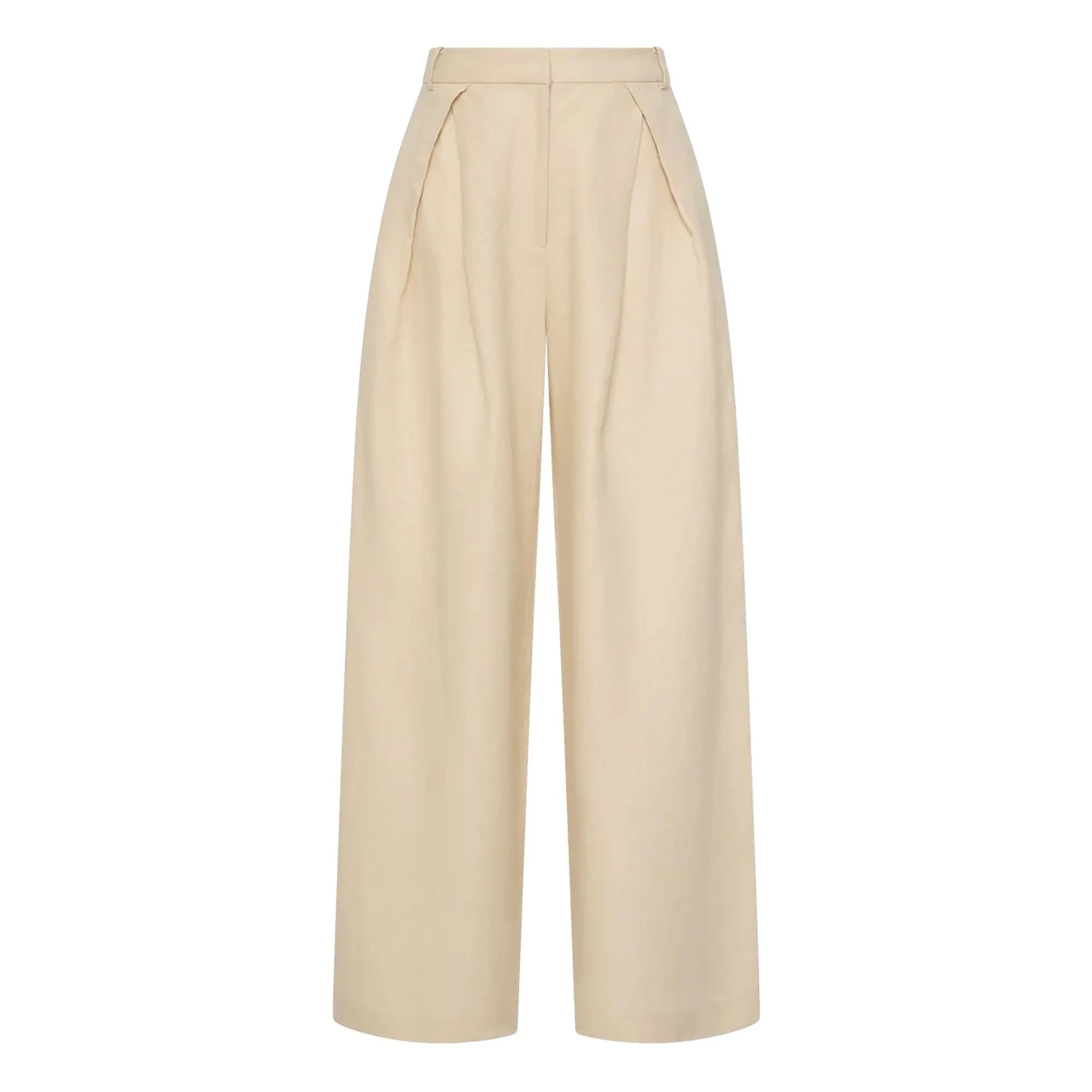 Faithfull the Brand - Sofia Linen Pants | Panna Cotta