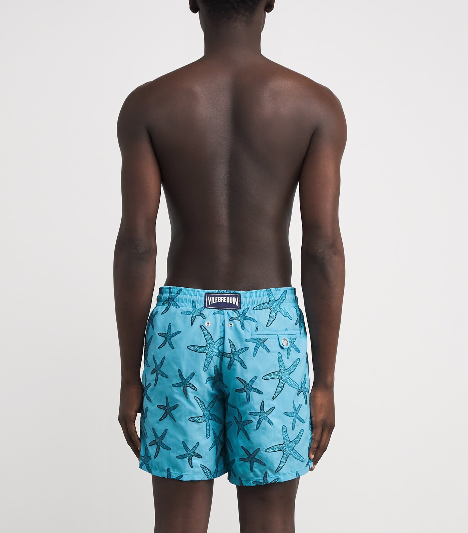 Embroidered Starfish Mistral Swim Shorts