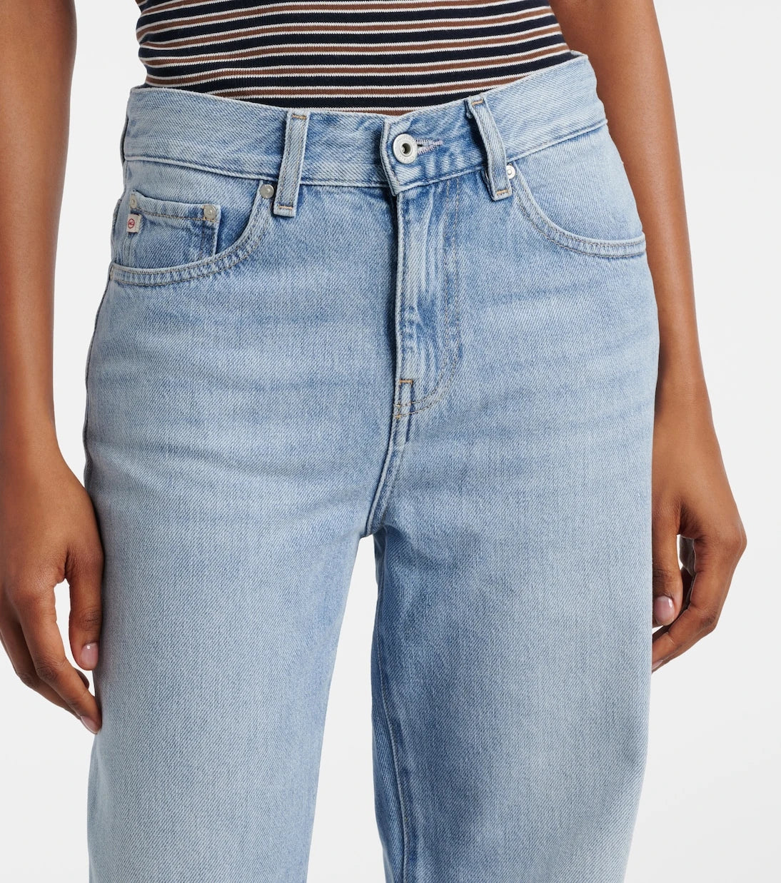 AG Jeans - بنطلون جينز دالاس بقصة مستقيمة