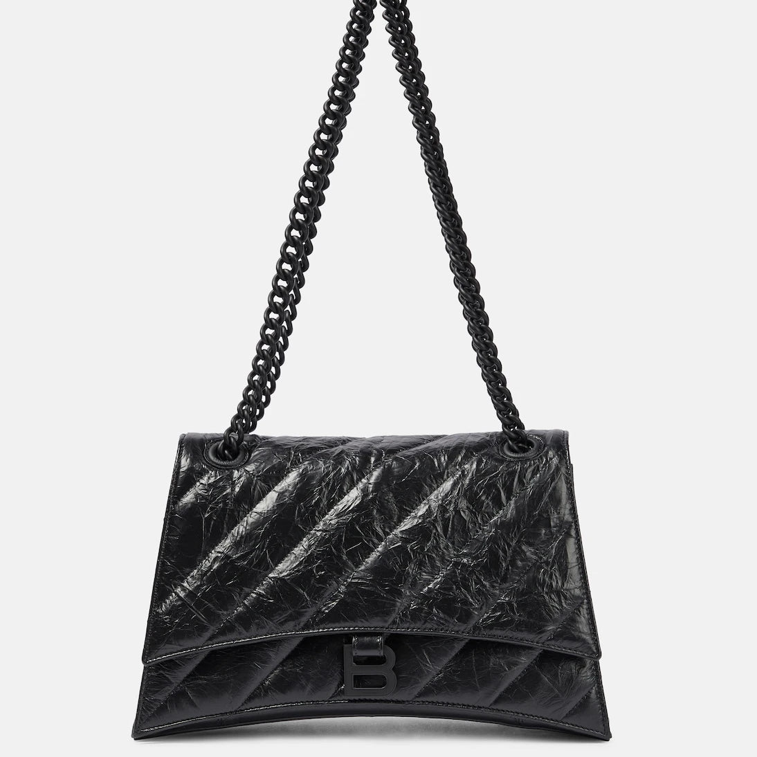 Balenciaga - Crush Medium leather shoulder bag