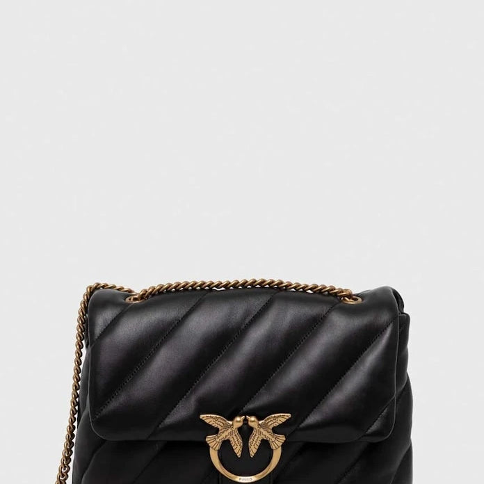 Pinko чанта crossbody дамска от кожа