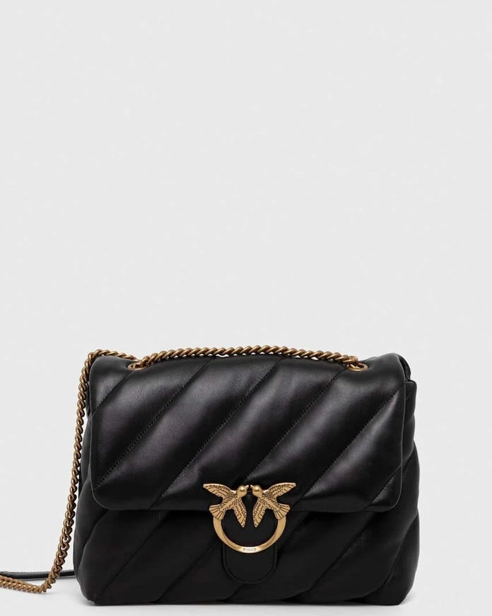 Pinko kadın deri crossbody çanta