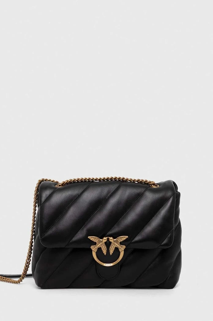 Pinko чанта crossbody дамска от кожа