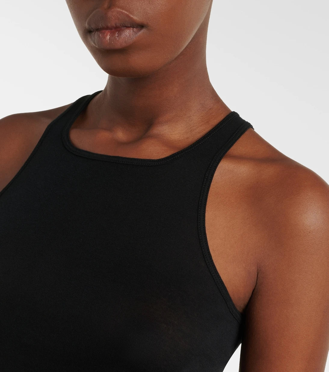 Rick Owens - Cotton jersey tank top