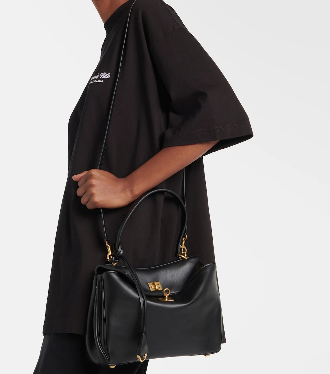 Balenciaga - Rodeo Small leather tote bag