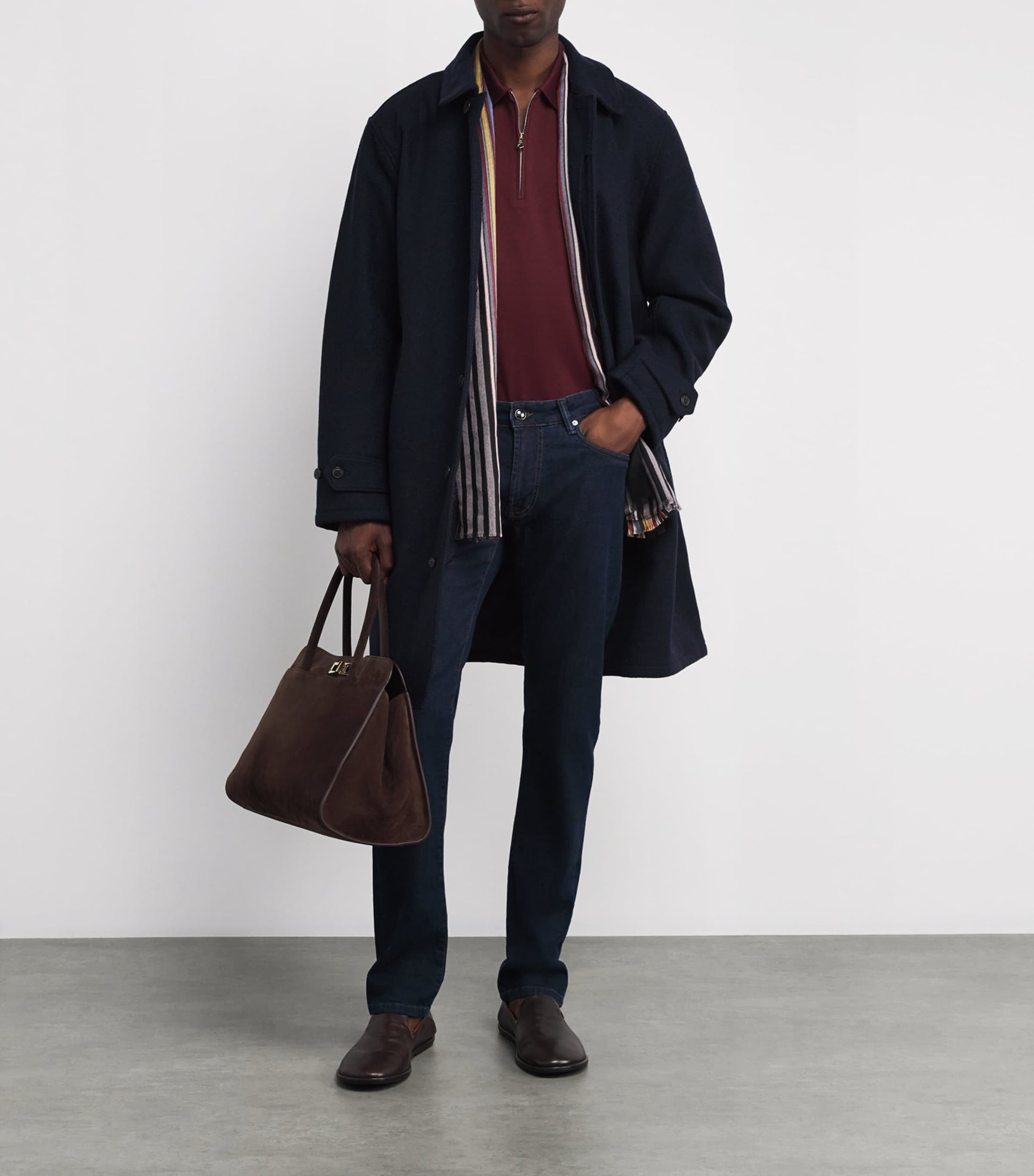 Cotton Signature Stripe Polo Shirt