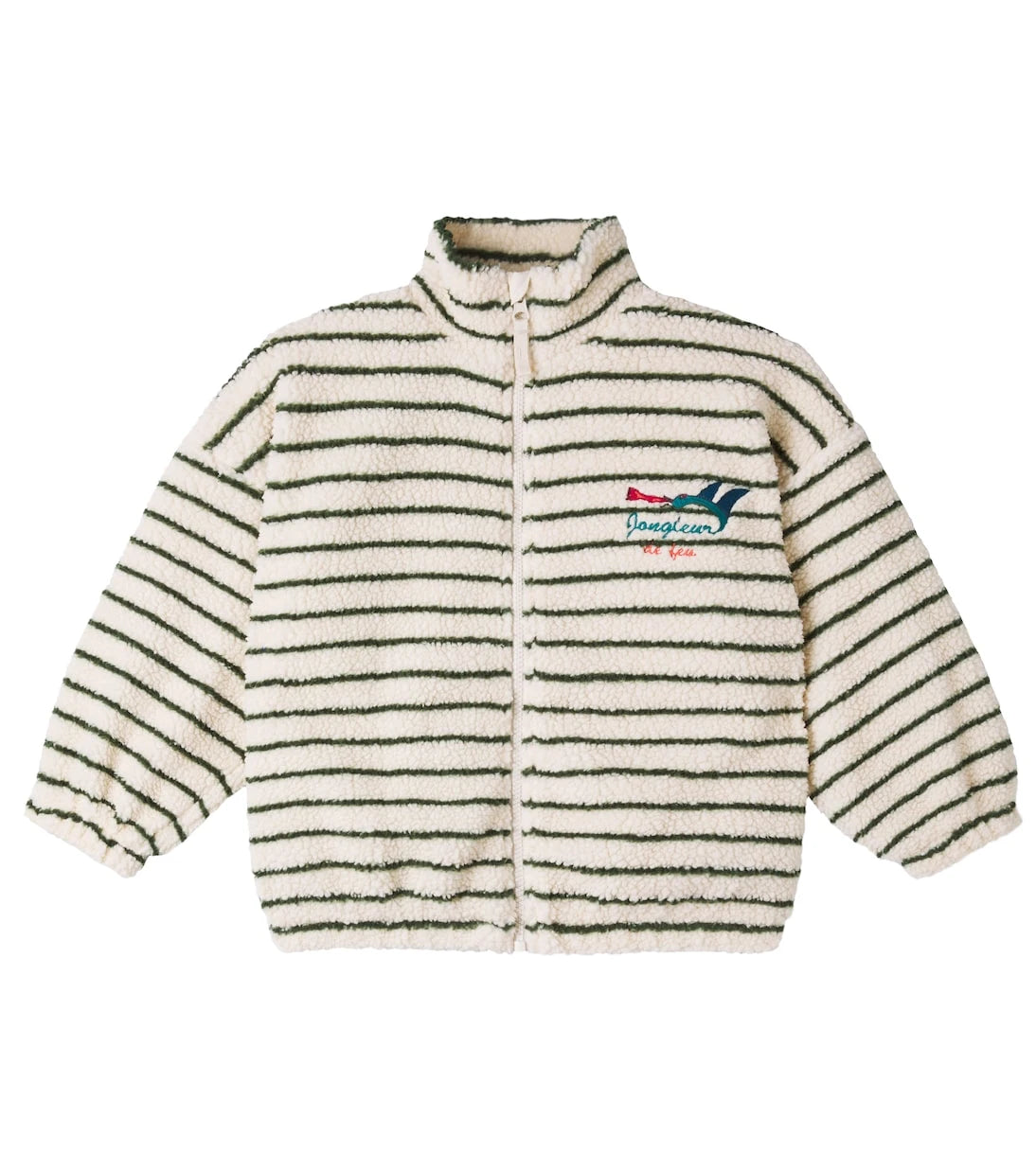 Konges Sløjd - x RHW striped fleece jacket