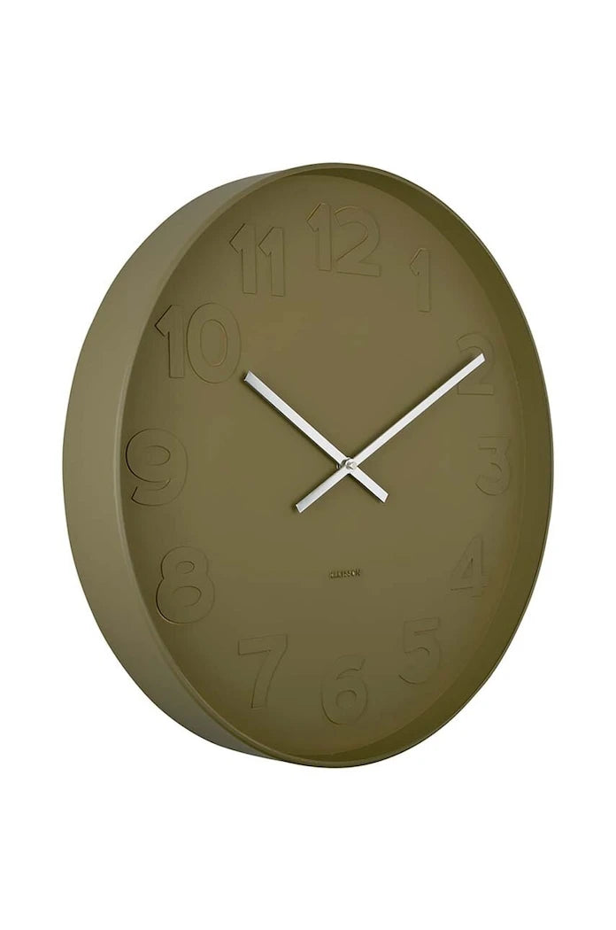 Стенен часовник Karlsson Mr. Green