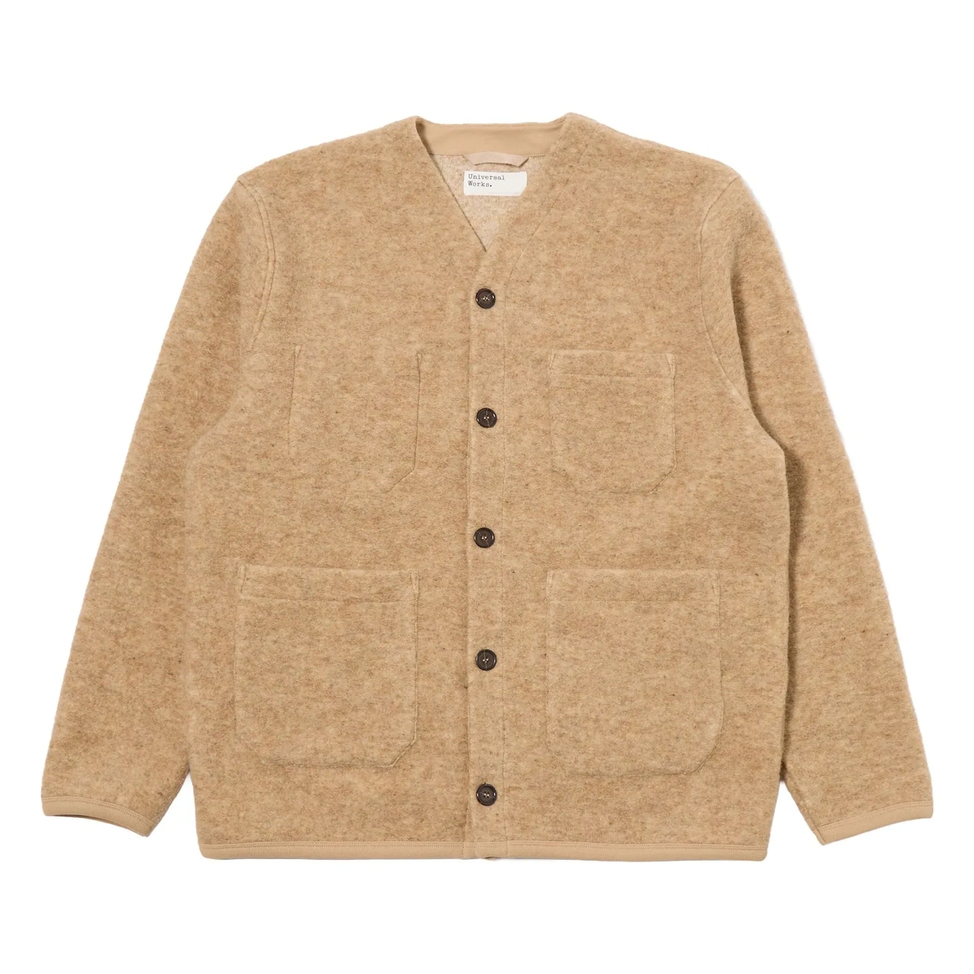 Universal Works - Cardigan | Beige