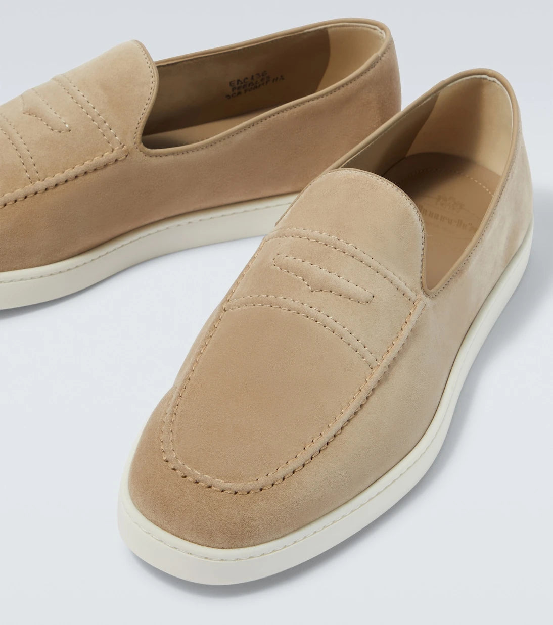 Church's - Peebles suede penny loafers