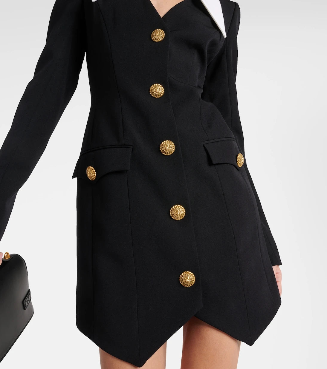 Balmain - Virgin wool minidress