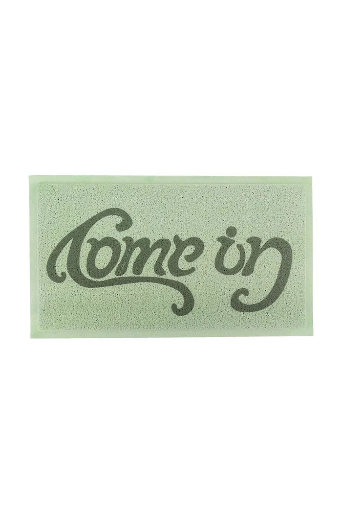 Изтривалка Artsy Doormats Green Come In 70 x 40 cm