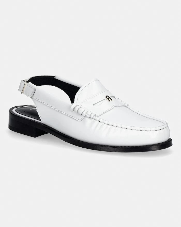Deri Furla College Loafer Mokasen