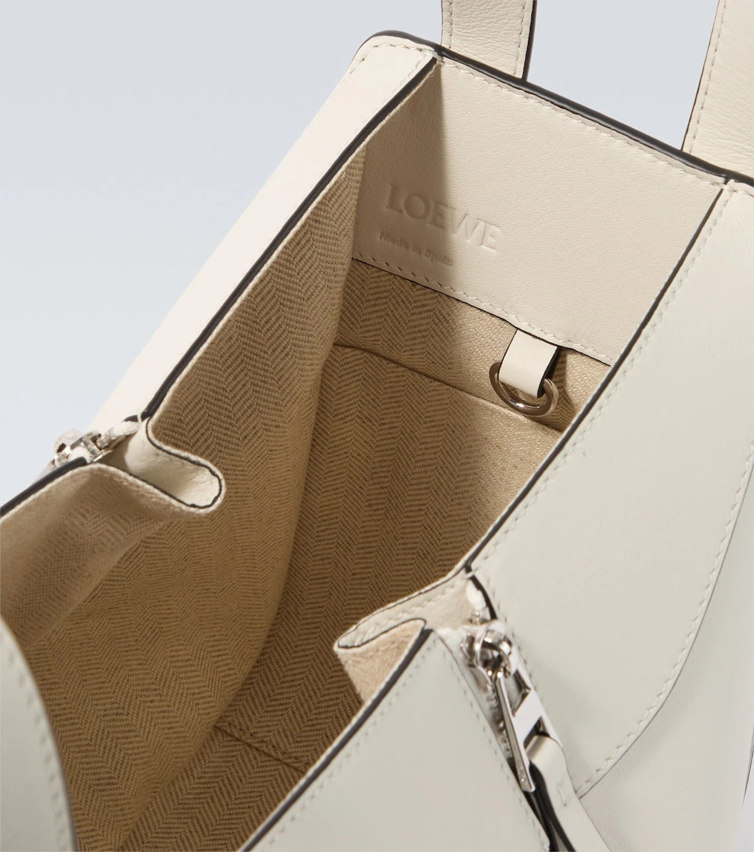 Loewe - x Louis Wain Hammock leather top-handle bag