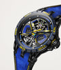 x Lamborghini Titanium Excalibur Spider Monobalancier Huracán Watch 45mm