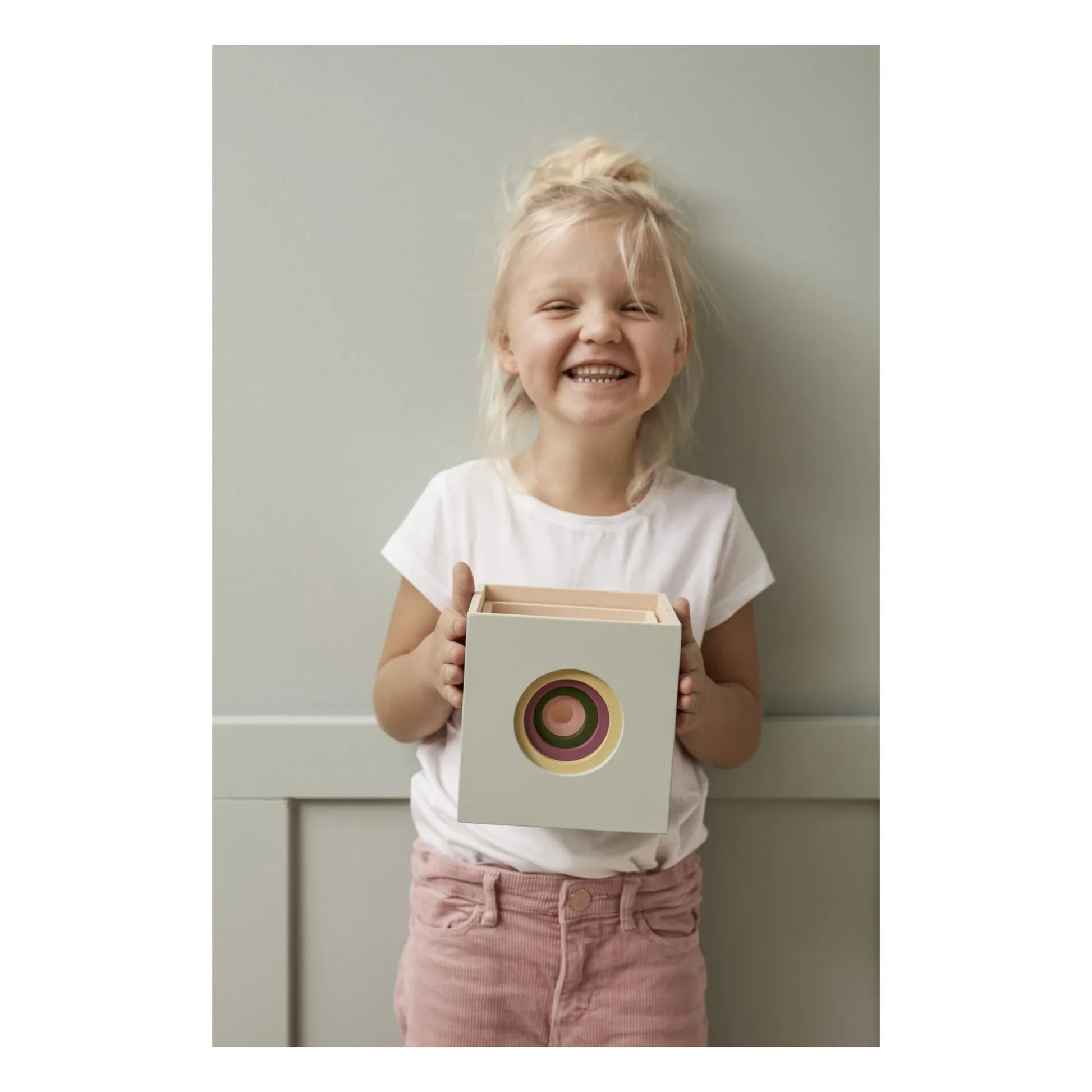 Kid's Concept - Edvin Wooden Stacking Cubes