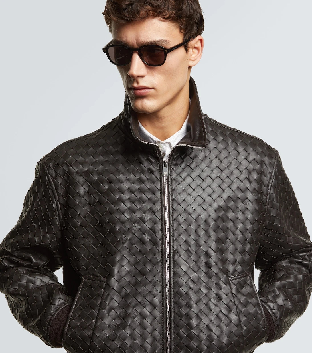 Bottega Veneta - Round sunglasses