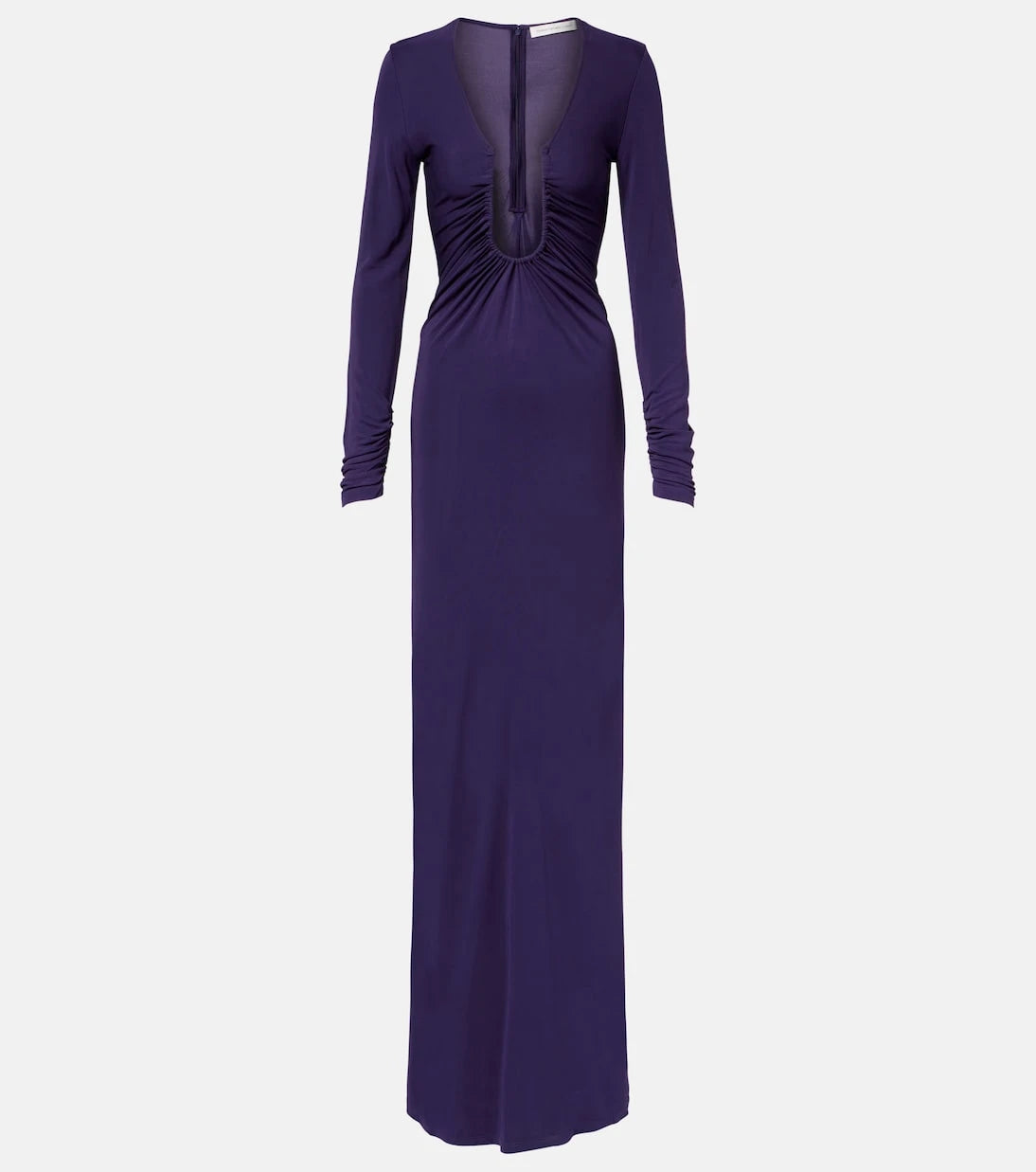 Christopher Esber - Arced Palm cutout gathered gown