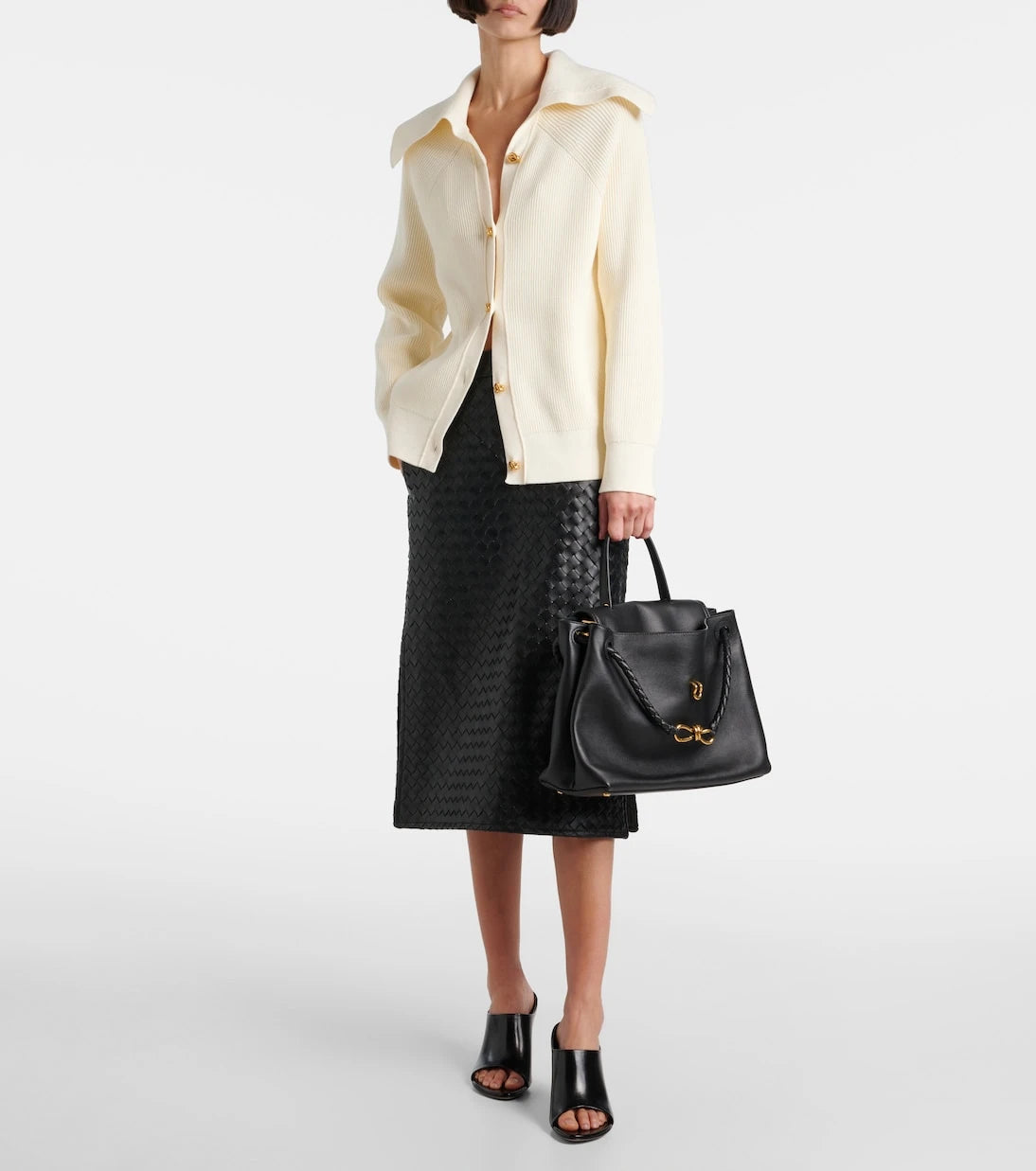 Bottega Veneta - Ciao Ciao Medium leather tote bag