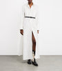 7 For All Mankind White Cotton Shirt Maxi Dress