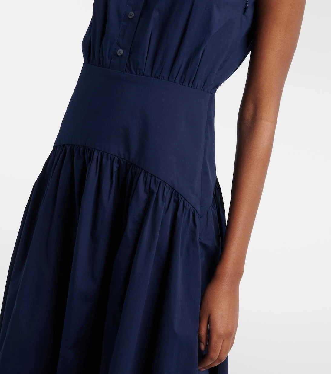 Staud - Romy cotton midi dress