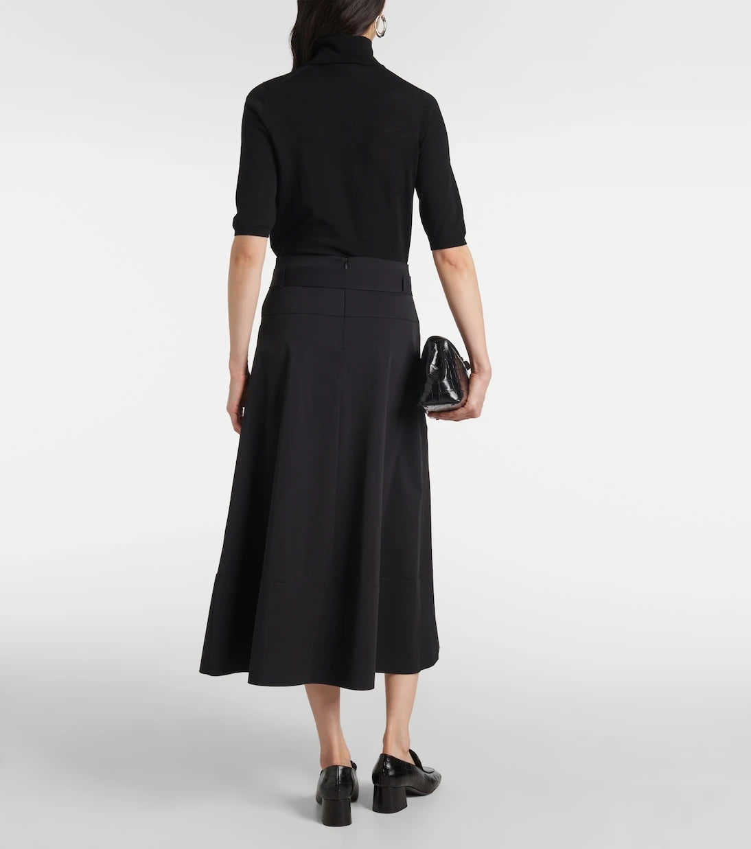 Max Mara - Leisure jersey midi skirt