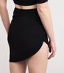 Jacquemus Black Asymmetric The Drapeado Mini Skirt
