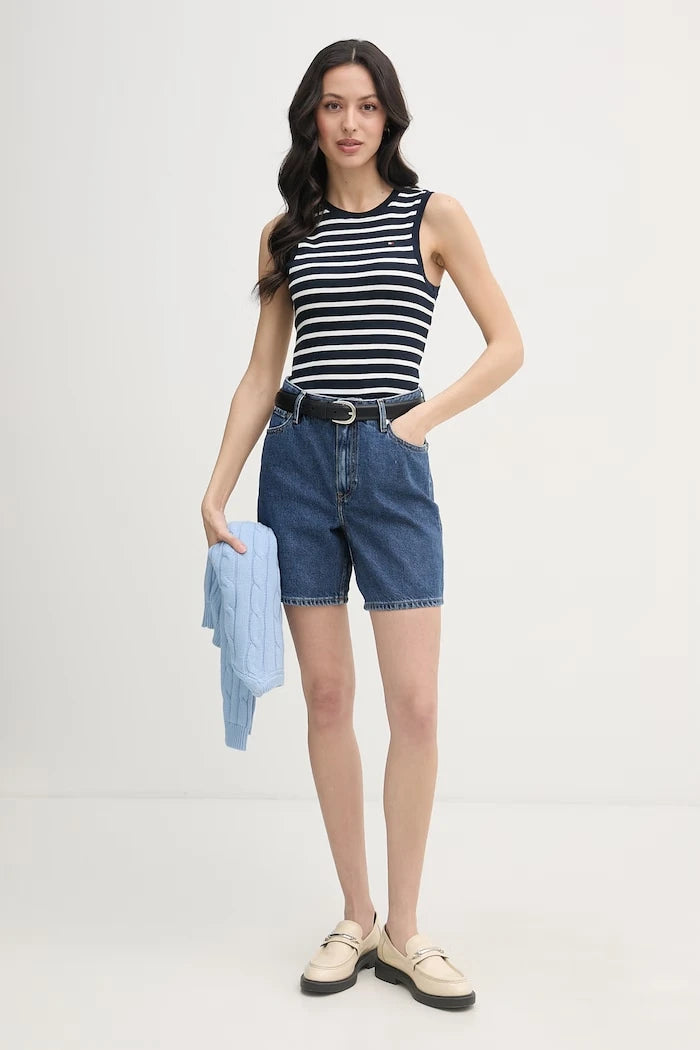 Tommy Hilfiger топ дамски памучен