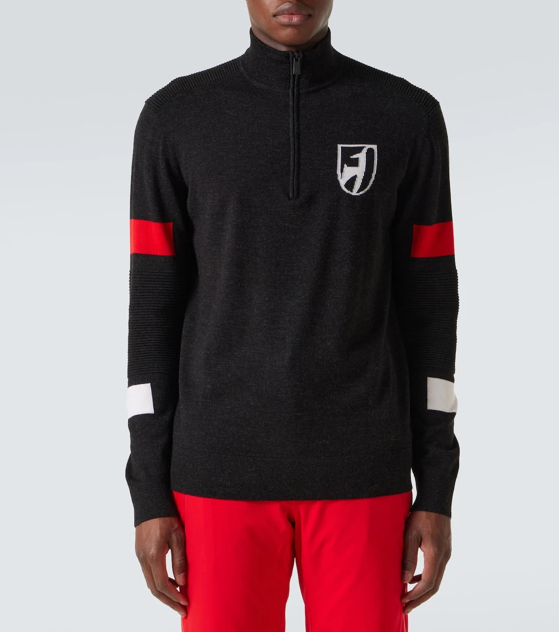 Toni Sailer - Hupert wool half-zip sweater
