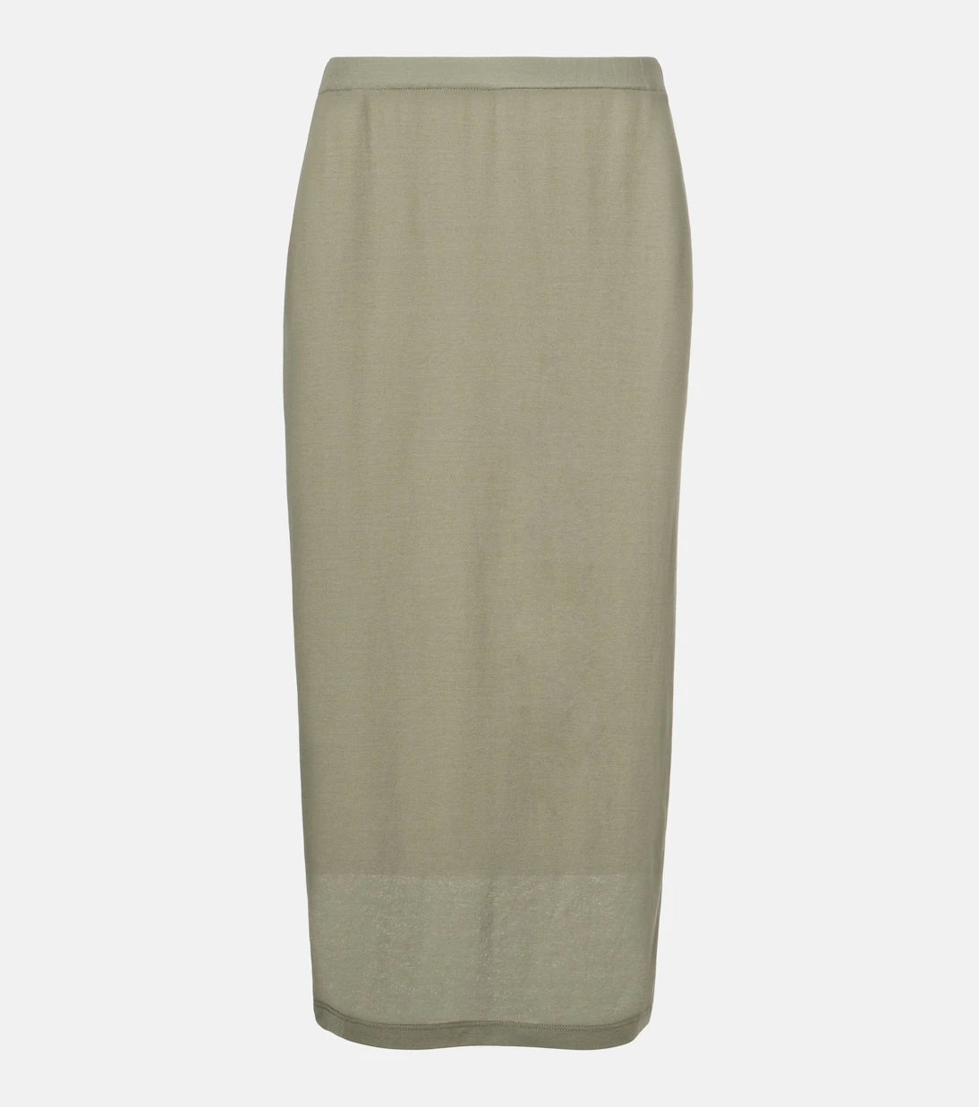 Vince - Cotton midi skirt