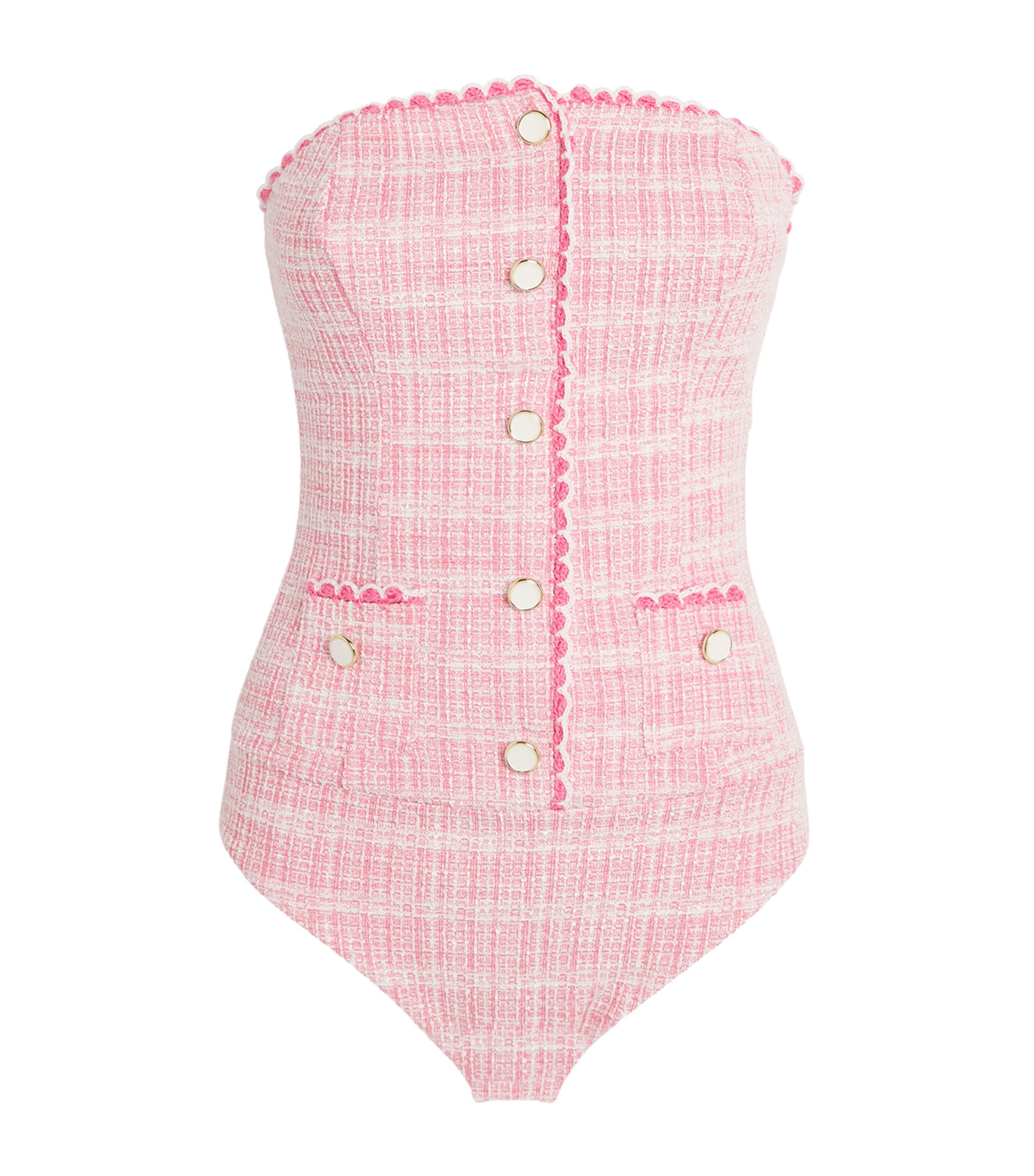 Pink Tweed Natalie Swimsuit