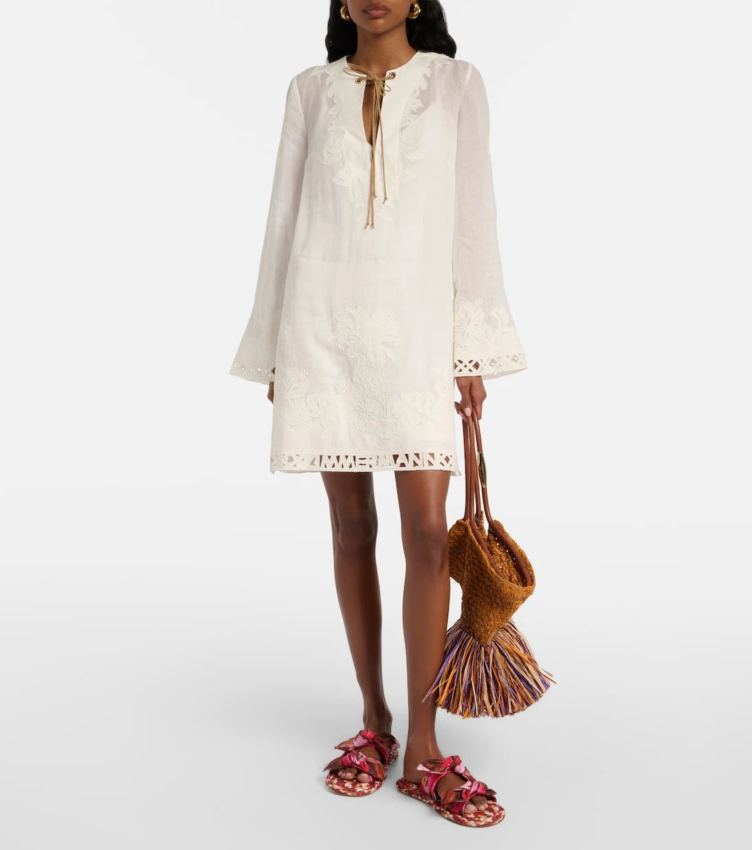 Zimmermann - Carousel printed espadrille slides