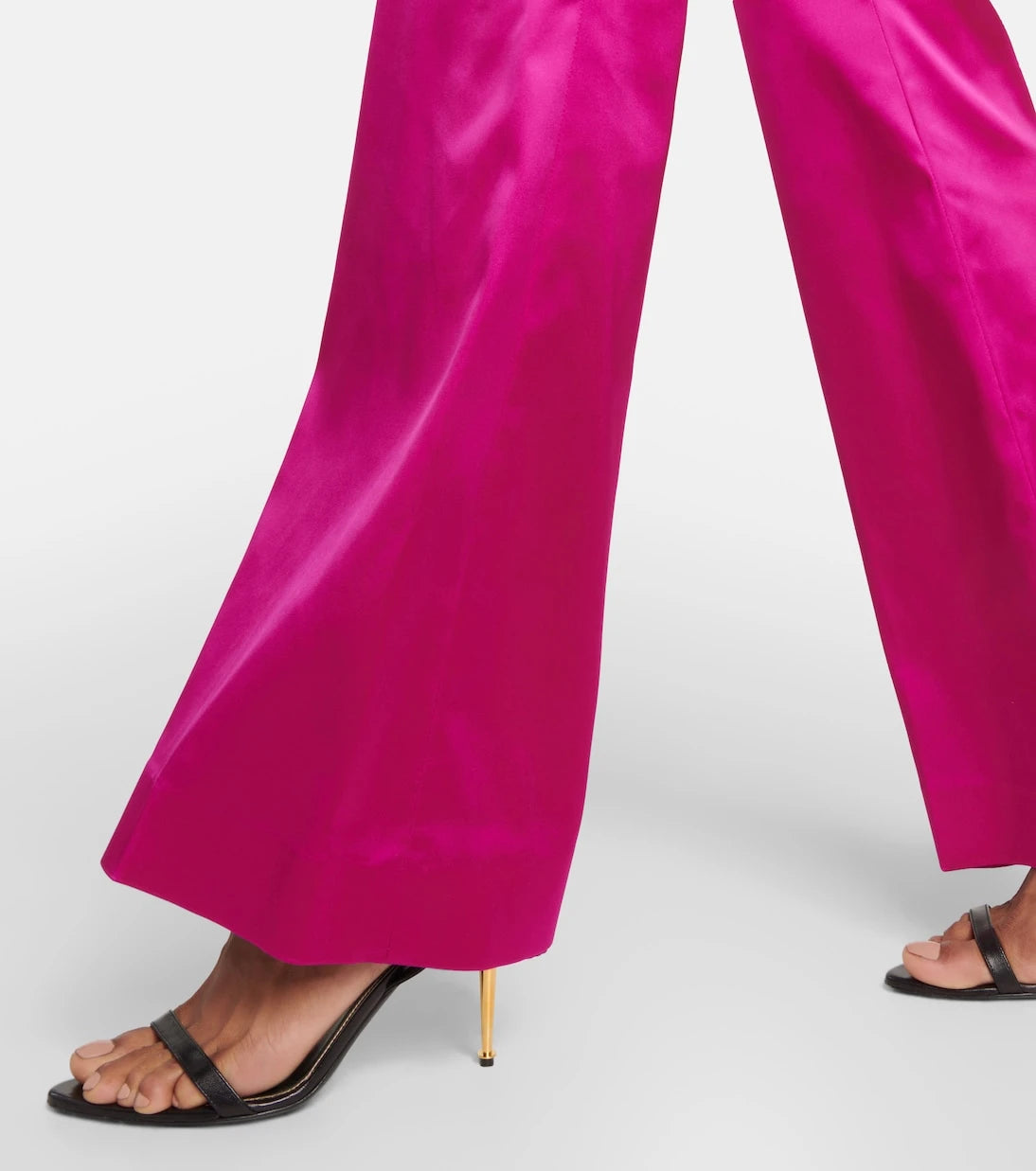 Tom Ford - Low-rise flared satin pants