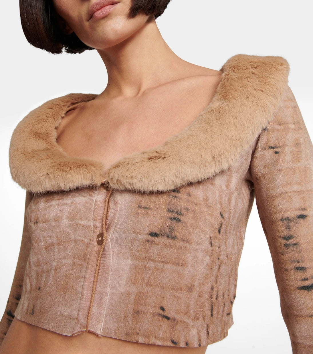 Blumarine - Cropped cardigan