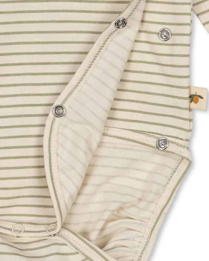 Konges Sløjd BASIC LS NEWBORN BODY GOTS Bebek Bodi
