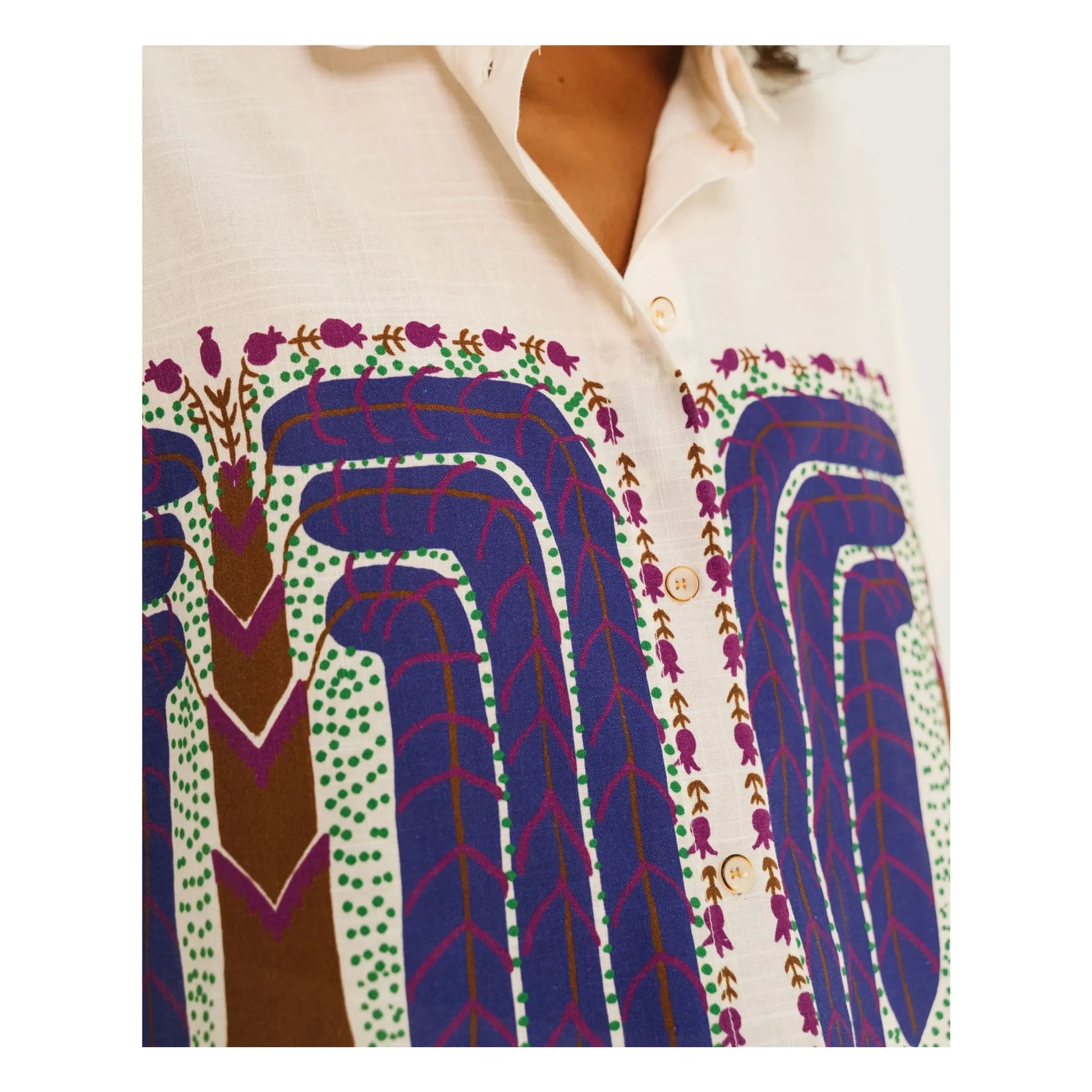 Tinsels - Cinzia shirt | Blue