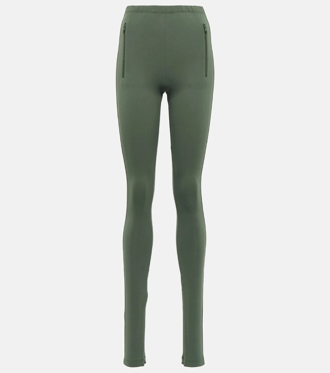 Wardrobe.NYC - Side Split high-rise leggings