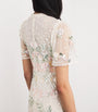 Needle & Thread Ivory Embellished Rosalie Ballerina Midi Dress