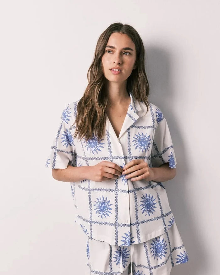 women'secret kadın pamuklu iki parçalı pijama