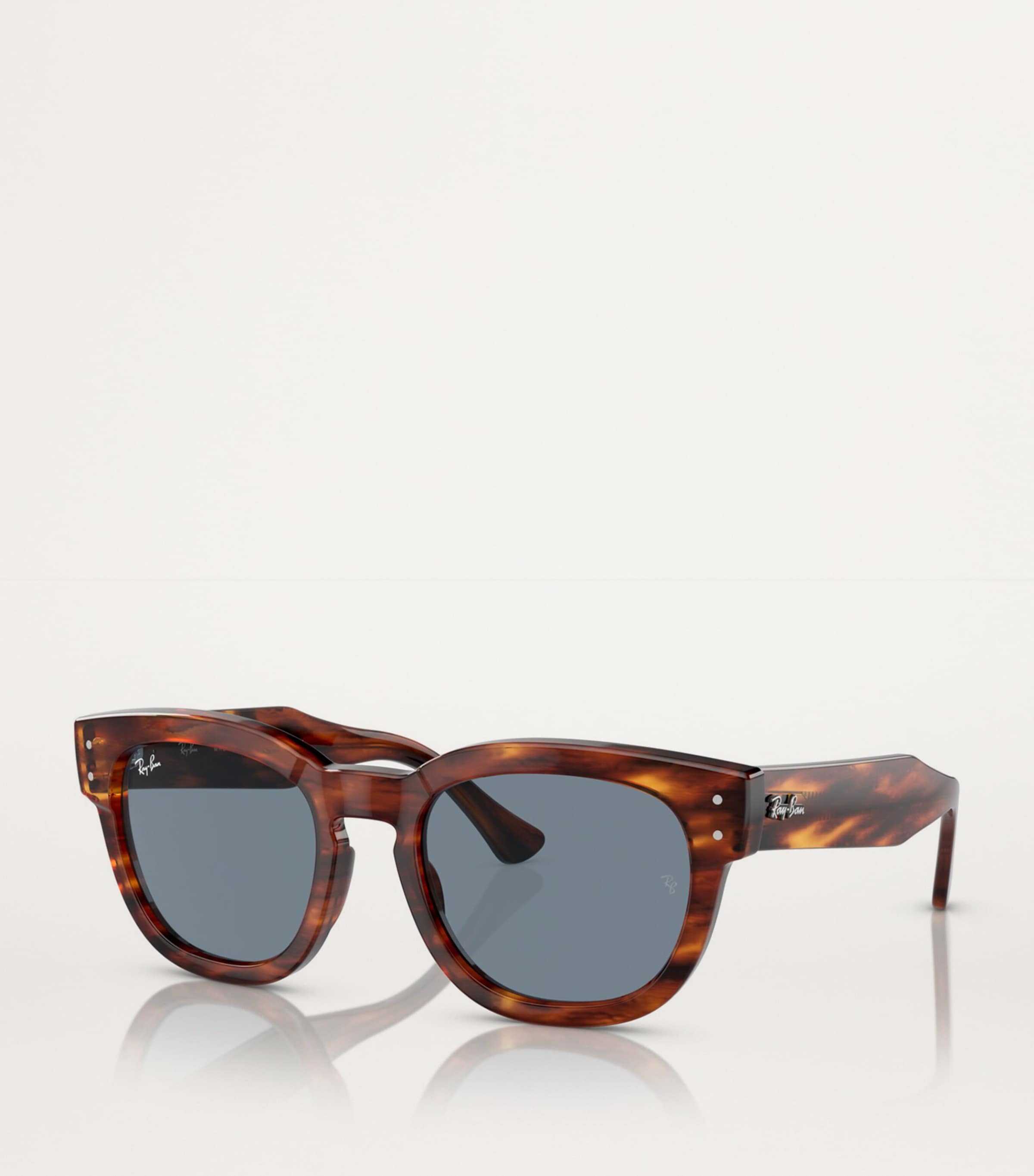 Ray-Ban Brown Propionate Mega Hawkeye Sunglasses