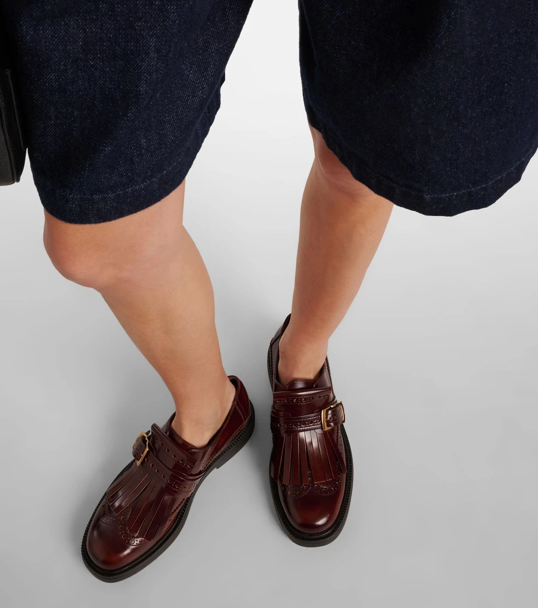 Tod's - Leather monk strap shoes