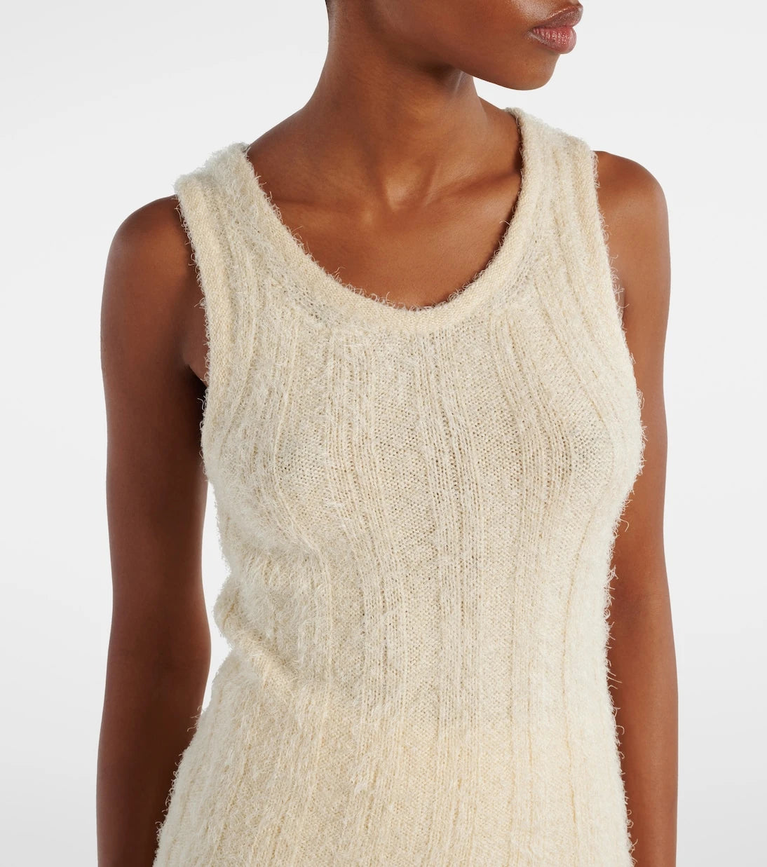 Khaite - Lena silk and cashmere tank top