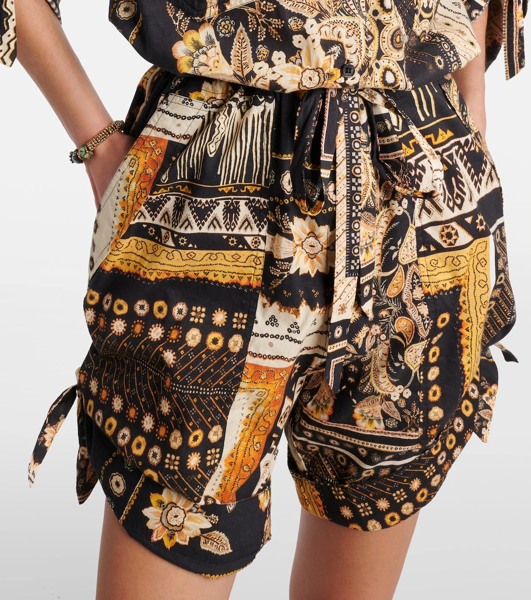 Marant Etoile - Niely printed cotton romper