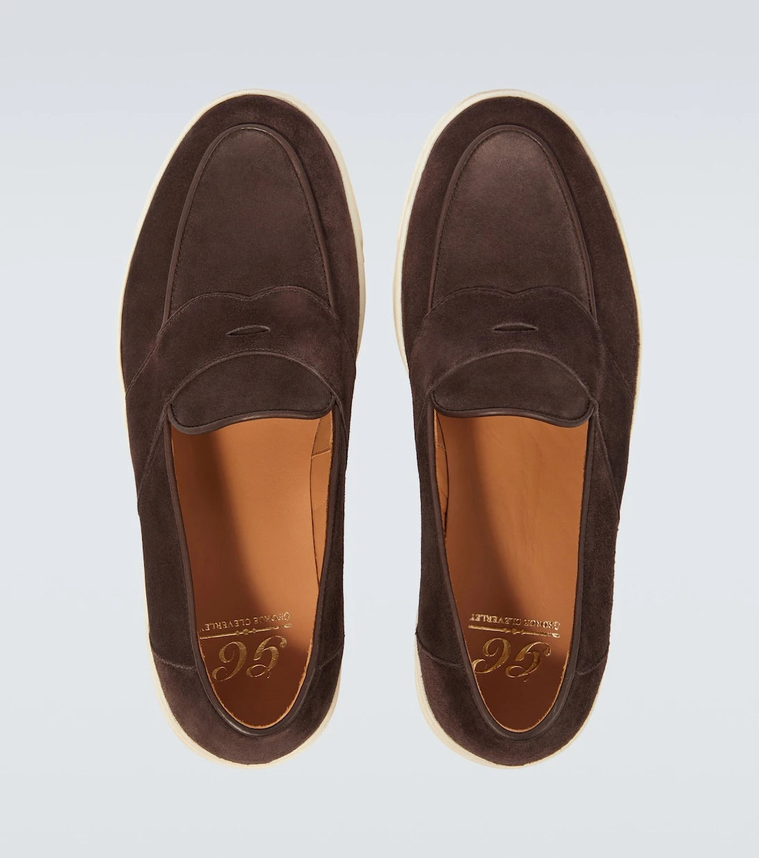 George Cleverley - Joey II suede penny loafers
