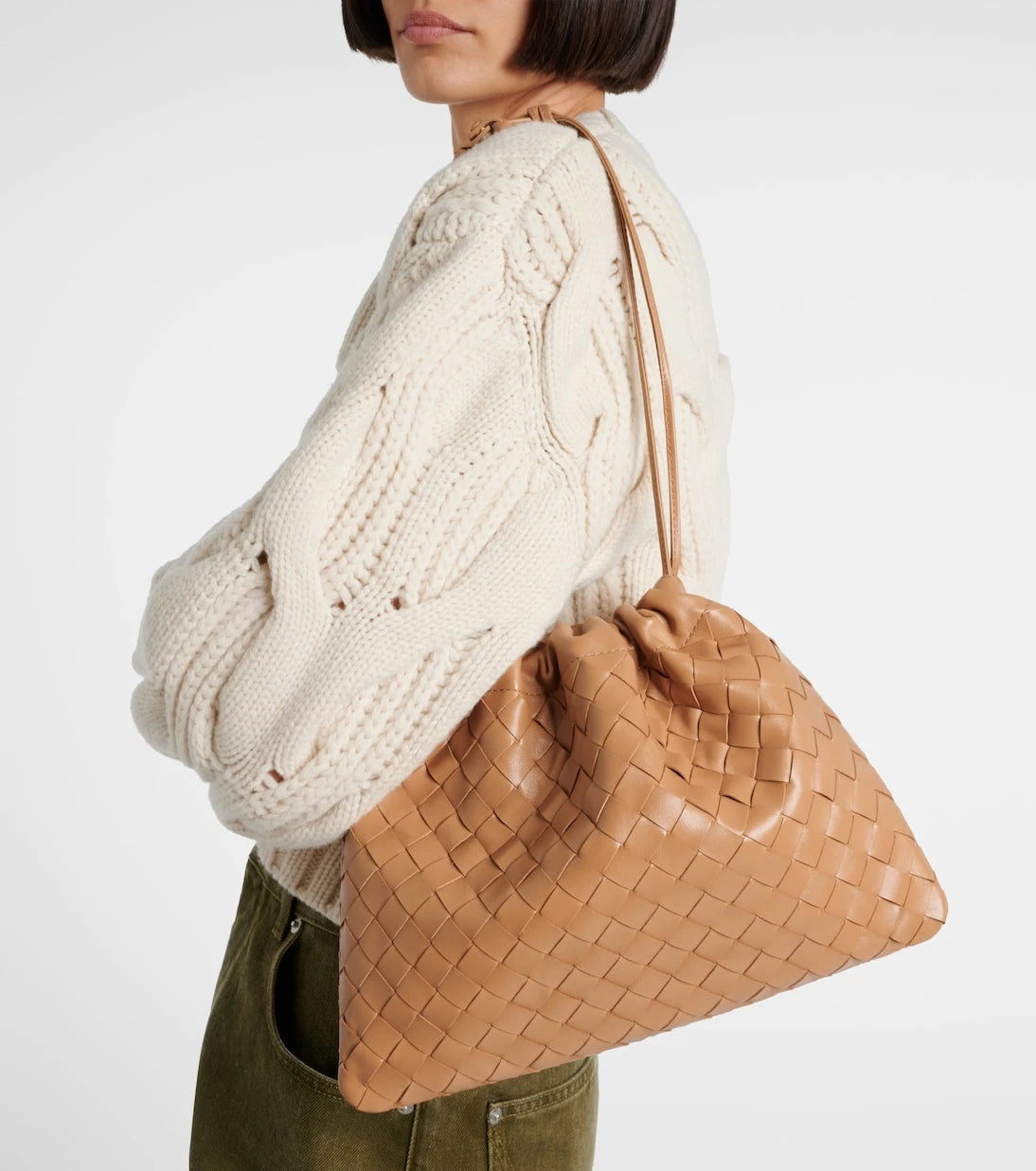 Bottega Veneta - Dustbag Medium leather clutch