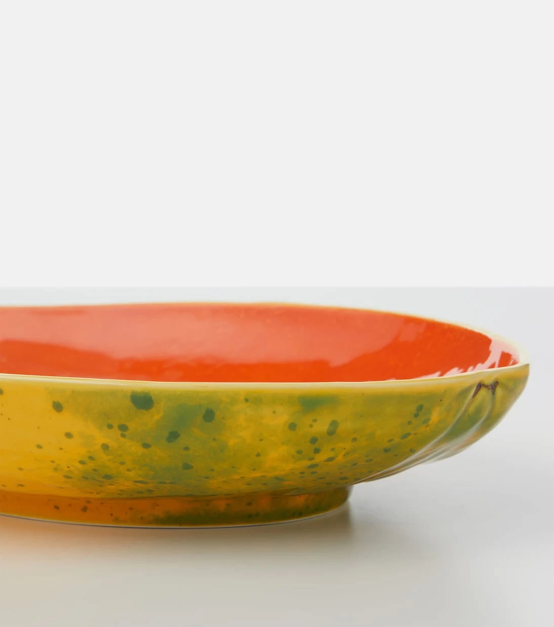 Bordallo Pinheiro - Tropical Fruits Papaya earthenware platter