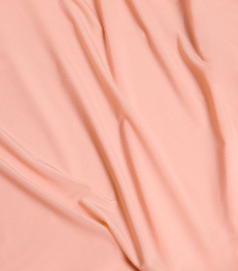 Beige Milky Sheer Midi Dress