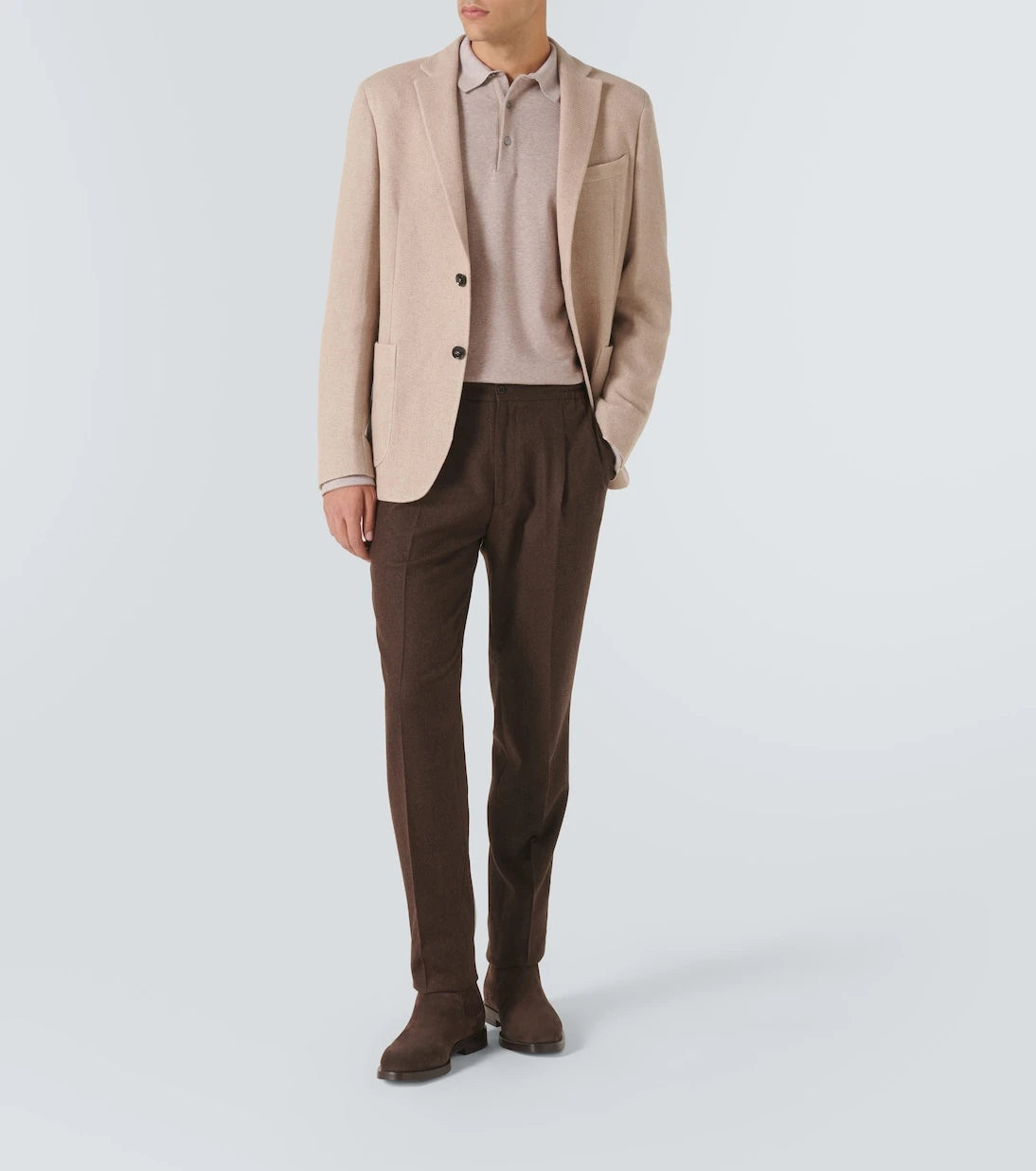 Zegna - Cotton, wool and cashmere blazer